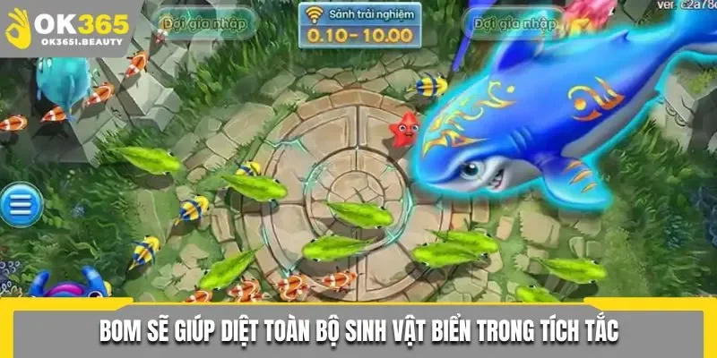 Bom sẽ giúp diệt toàn bộ sinh vật biển trong tích tắc